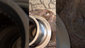 Audi A6 C6 замена переднего ступичного подшипника, audi a4 b6, a