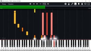 Ян Френкель - Вальс расставания / «Waltz of parting» [Piano tutorial] [Sy