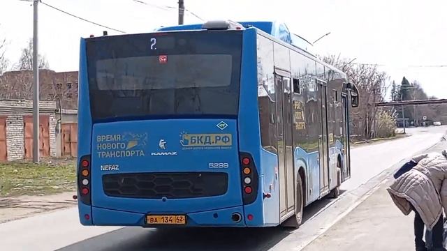 Юрга. НефАЗ 5299-30-57. Пер. Шоссейный. смотреть онлайн