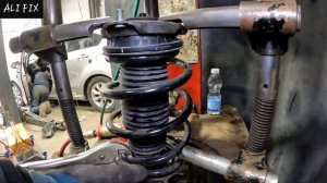 замена переднего амортизатора ... kia sorento 2021-2025 (крутящи?