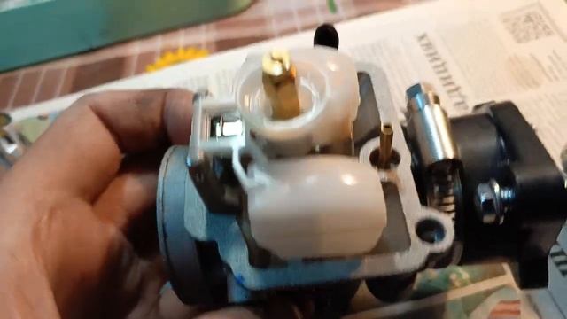 DUKE 300, карбюратор Nibbi Pe 30