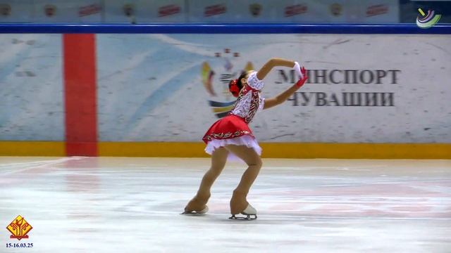 Мингазова Александра Кубок ЧР 15 03 25 3 юношеский разряд