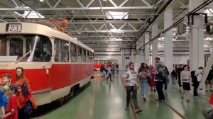 Парад трамваев в Москве 2025! Празднование 126-летия моск?