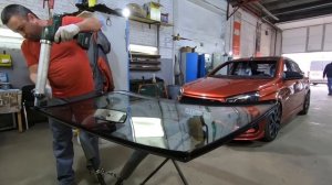 LADA VESTA. ОТЗЫВ О ЛОБОВЫХ СТЕКЛАХ.