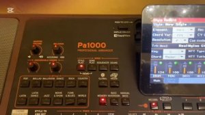 KORG pa 1000 Запись стиля 1 урок вариация