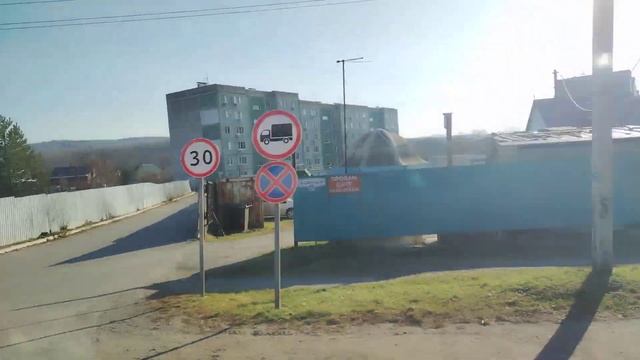 Хабаровск. Поездка на автобусе Daewoo BS106 (Busan). Пригородны