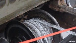 Мощная гидравлическая лебедка