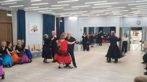 Танец Кэтрин вальс\Catherine Waltz sequence dance  на Первом ТанцБоМ