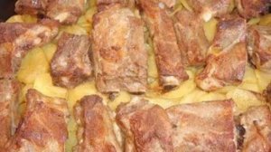 Рёбра на обед. Маринкины творинки. Всем МИРА и Добра!