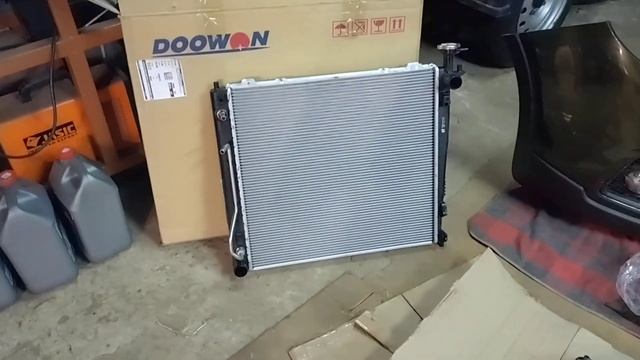 радиатор Киа соренто хм. АКПП 2.2дизель.