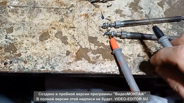 Проверка свечей дизельного двигателя смотреть онлайн