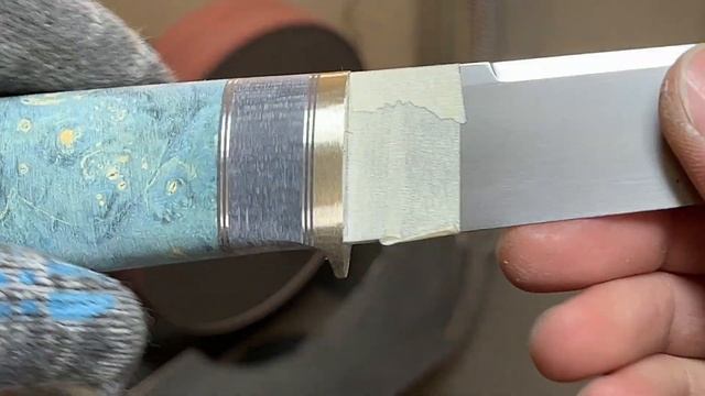 Изготовление рукояти ножа смотреть онлайн