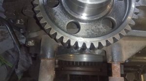 метки шестерни привода ТНВД камаз