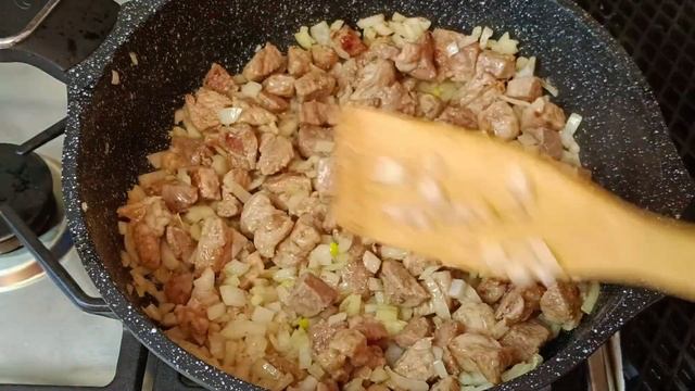 Гречка с мясом. Отличный вариант быстрого ужина или об смотреть онлайн