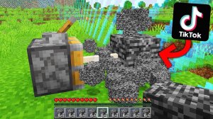 Я Проверил 7 БЕЗУМНЫХ ЛАЙФХАКОВ из ТИК-ТОКА в МАЙНКРАФТ!  ОНИ РАБОТАЮТ!