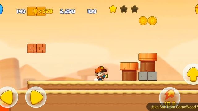 Level 143. Прохождение игры Super Jack's World — Free Run Game на Android