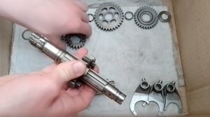 Мотор 166fmm сборка коробки