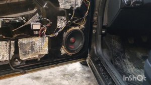 Замена штатных динамиков в Lada Priora на DL Audio Raven V.2 165