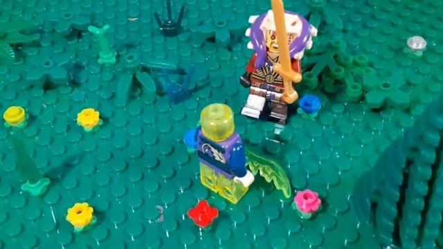 Лего мультик встреча. Призрак против Короля змей. Сражения. Превращение в мутантов. смотреть онлайн