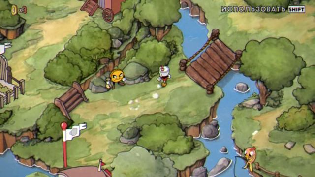 прохождение Cuphead ( 1 часть )