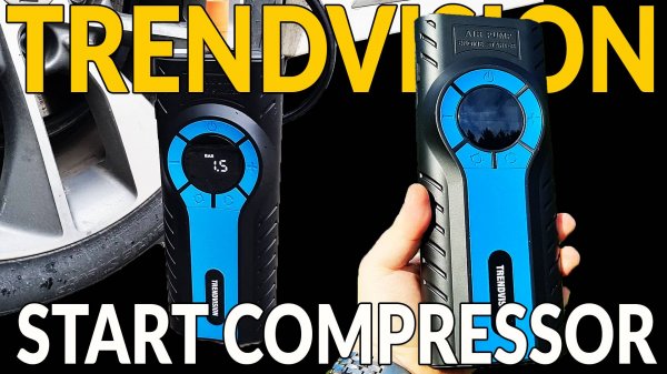 ЛУЧШИЙ ПУСКАЧ с НАСОСОМ: TrendVision Start Compressor