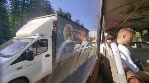 Небольшая поездка в автобусе ПАЗ-32054 по маршруту а-89 #н?