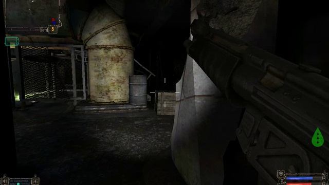 Пытаюсь прорваться к выходу из подземелья НИИ Агропром в STALKER Часть 1