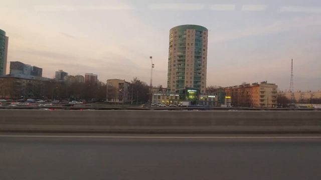 (4К) Поездка на автобусе ЛиАЗ-6213.65 по маршруту м35. Москв?