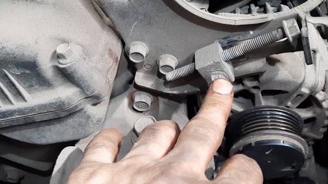 замена помпы киа рио