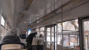 Поездка на трамвае 71-619К № 5088 Маршрут № 34 Москва