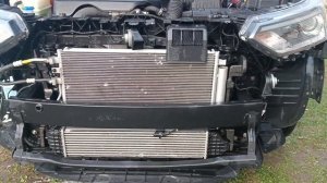 SsangYong Korando 2020 год - снят передний бампер