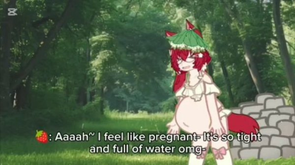 🍓Full of water!~💦[Gacha Inflation!!] Lily Gacha.