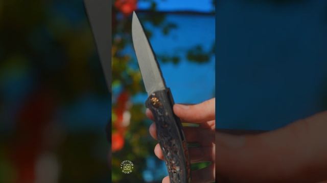 Складной нож ручной работы 