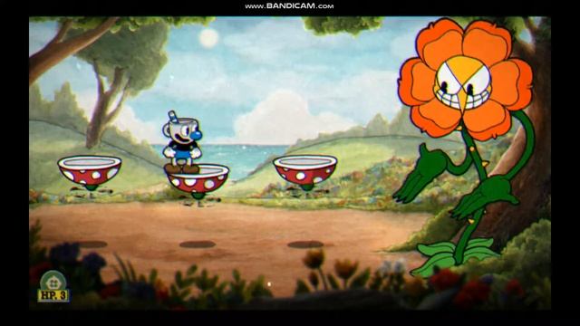 Cuphead. я ненавижу этот цветок