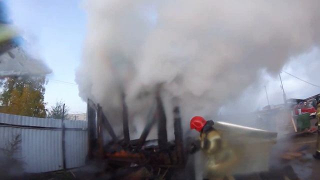 #14.Пожар,сгорел строительный вагончик