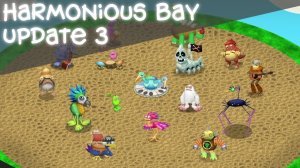 Гармоничный залив - Вся Песня (My Singing Monsters, Мои Поющие Монстры, МСМ)