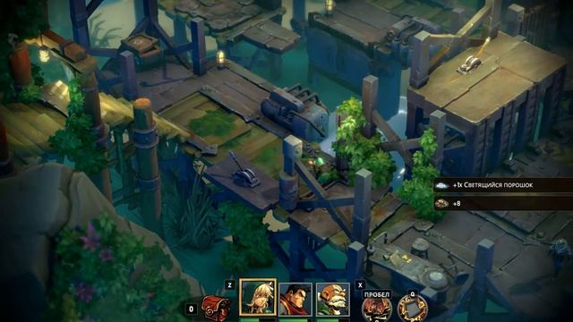 Battle Chasers: Nightwar [Прохождение RUS]. Часть 19: Хламоград (часть 2).
