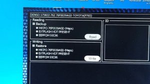 Чтение прошивки ЭБУ Тойота Лексус Denso [ Toyota Lexus как вычи