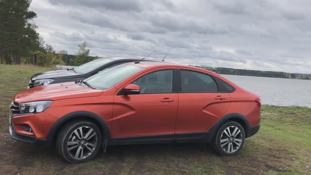 Лада Веста, Кузов спустя 36 тыс.км и 1 год, Трасса - Реагенты. смотреть онлайн