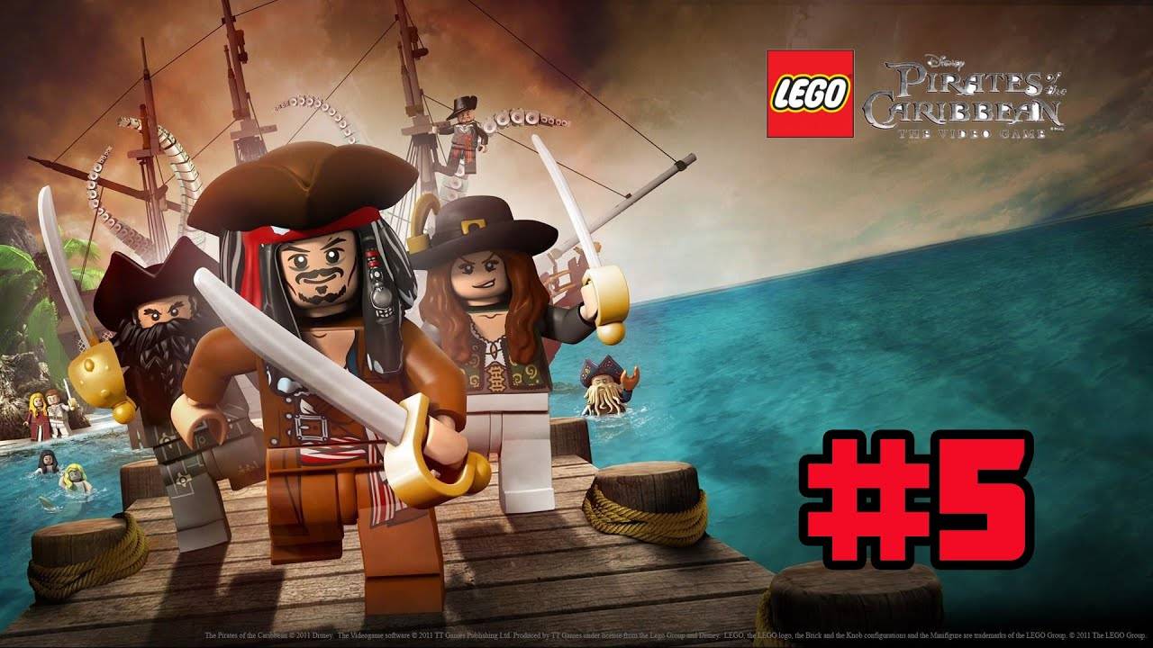 LEGO Pirates of the Caribbean (PC)-Остров Мёртвых #5.