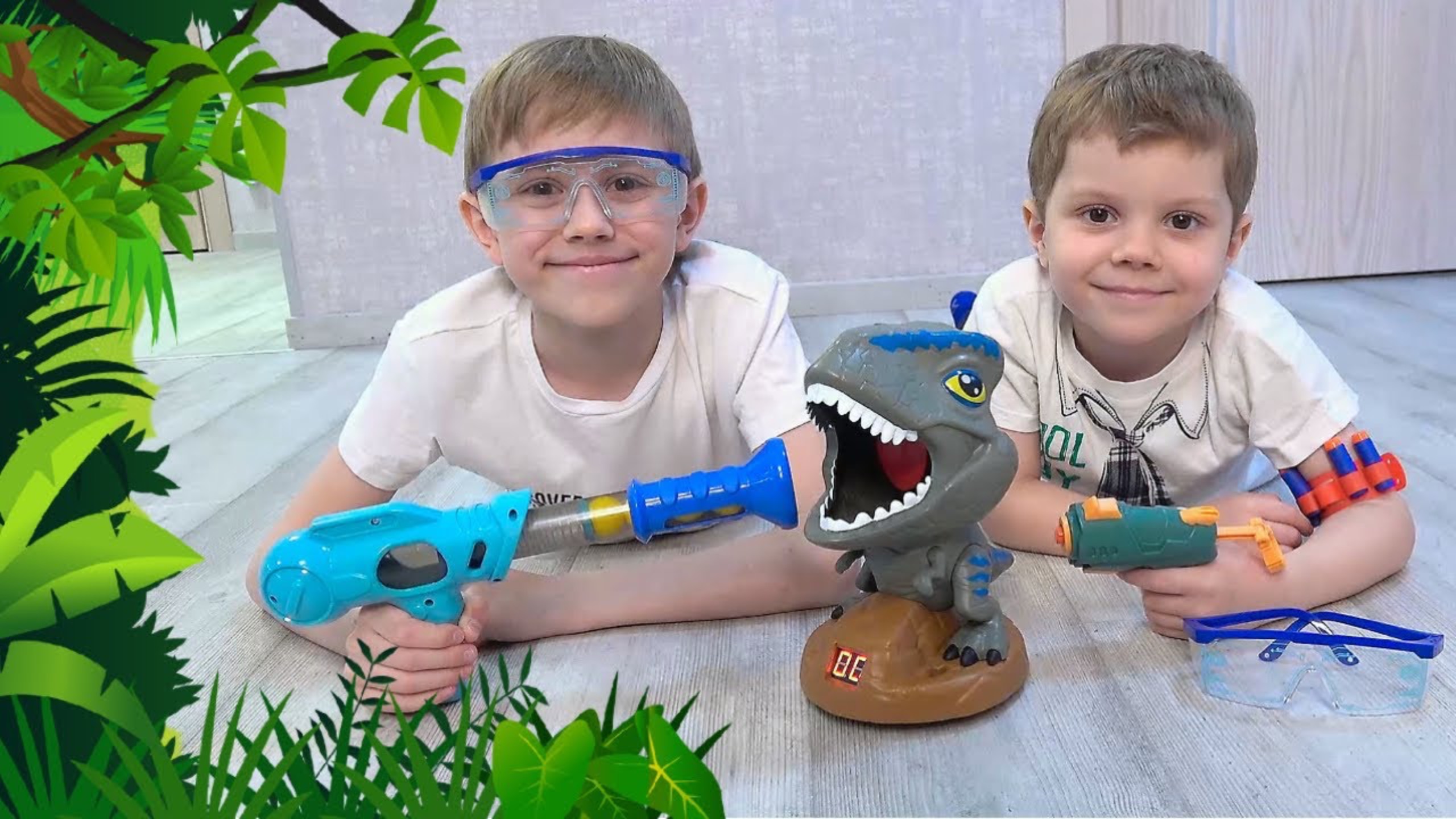 Динозавр с броней которая помогла ему выжить в Юрском периоде. Видео для детей смотреть онлайн