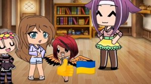 Весняночка на 3 языках 🇩🇪🇺🇦🇲🇬gacha life