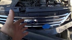 Замена решётки радиатора. Форд Мондео 4 дорестайл.