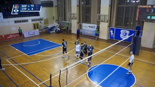 Волейбол. Чемпионат Беларуси. Борисов-БГУФК - Строител
