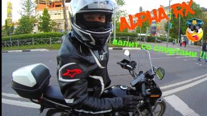 Альфа rx со спортами в потоке Москвы после установки нового коммутатора и карба nibbi. Тест.