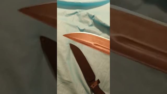 Нож пластун Казацкий не ослабленный, кузницы Данилова смотреть онлайн