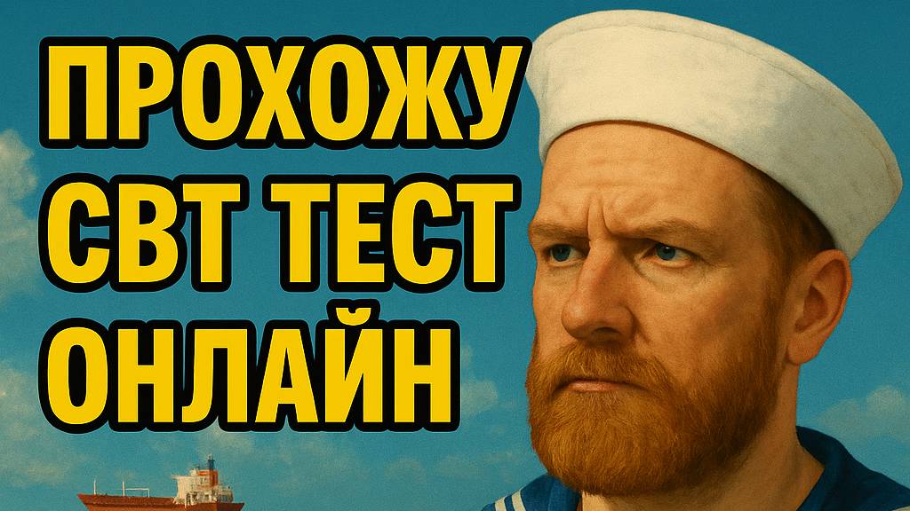 Прохожу CBT 0303, 0304 тест онлайн по COLREG смотреть онлайн