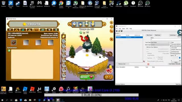 Играю в Clicker Heroes ламаем игру ! смотреть онлайн