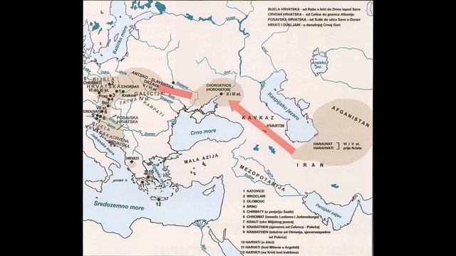 СЕРБЫ и ХОРВАТЫ НЕ СЛАВЯНЕ?! Коротко об иранской теории происхождения хорватов и сербов смотреть онлайн
