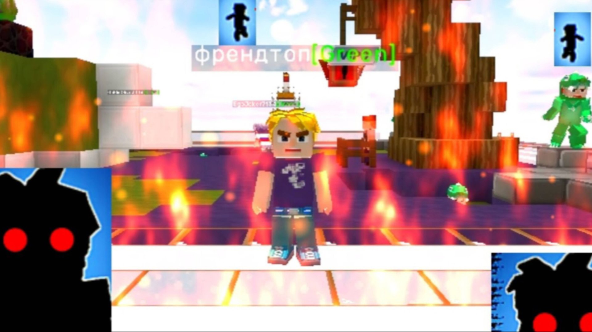 Загадочный игрок✨️ Blockman Go - Egg Wars -  Mini Game.